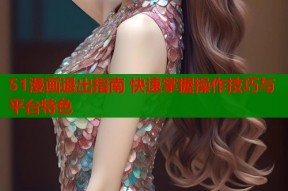 51漫画退出指南 快速掌握操作技巧与平台特色